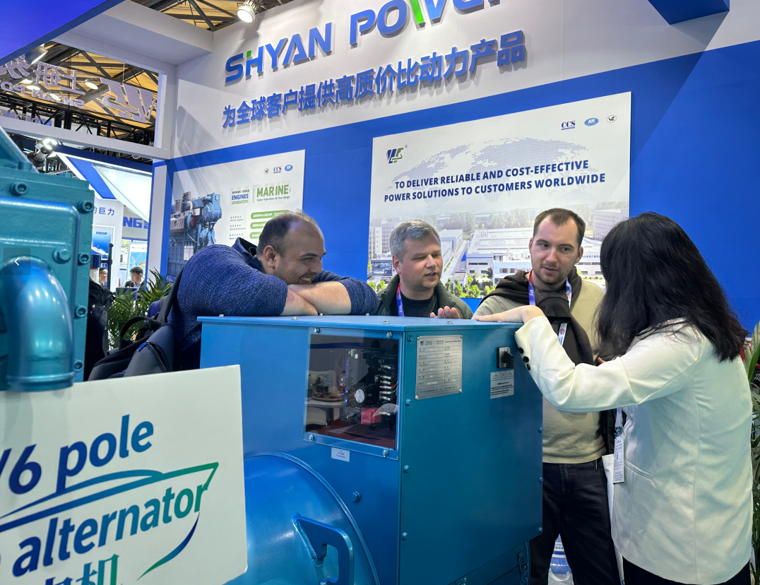 上海国际海事展高光：格睿船用机组凭硬核实力引爆全场