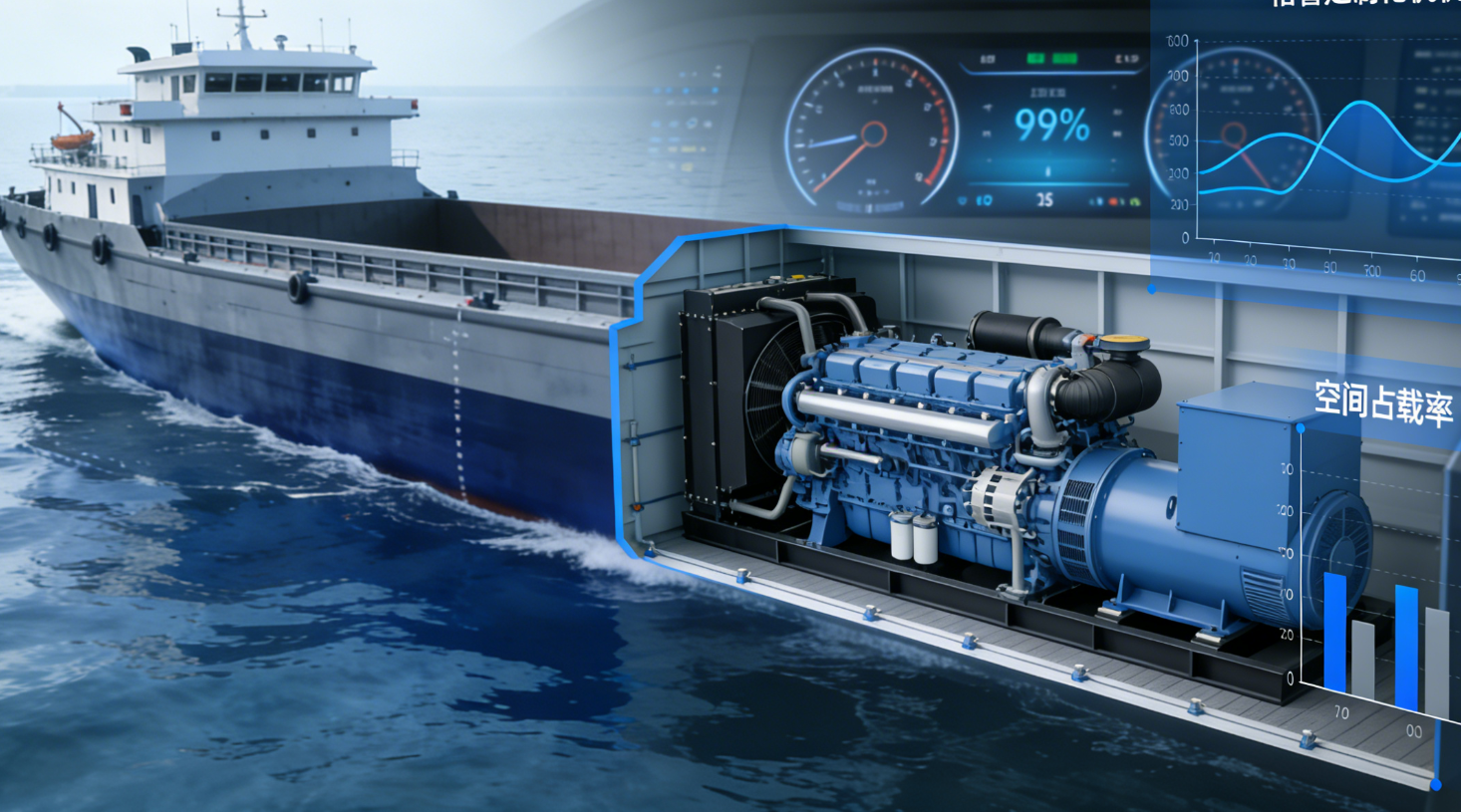 内河船舶的 “空间 + 能耗” 双优解：格睿定制化机组来袭